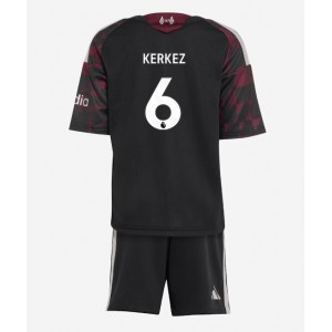 Liverpool Milos Kerkez #6 Jalkapallovaatteet Lasten Kolmas peliasu 2026-27 Lyhythihainen (+ Lyhyet housut)